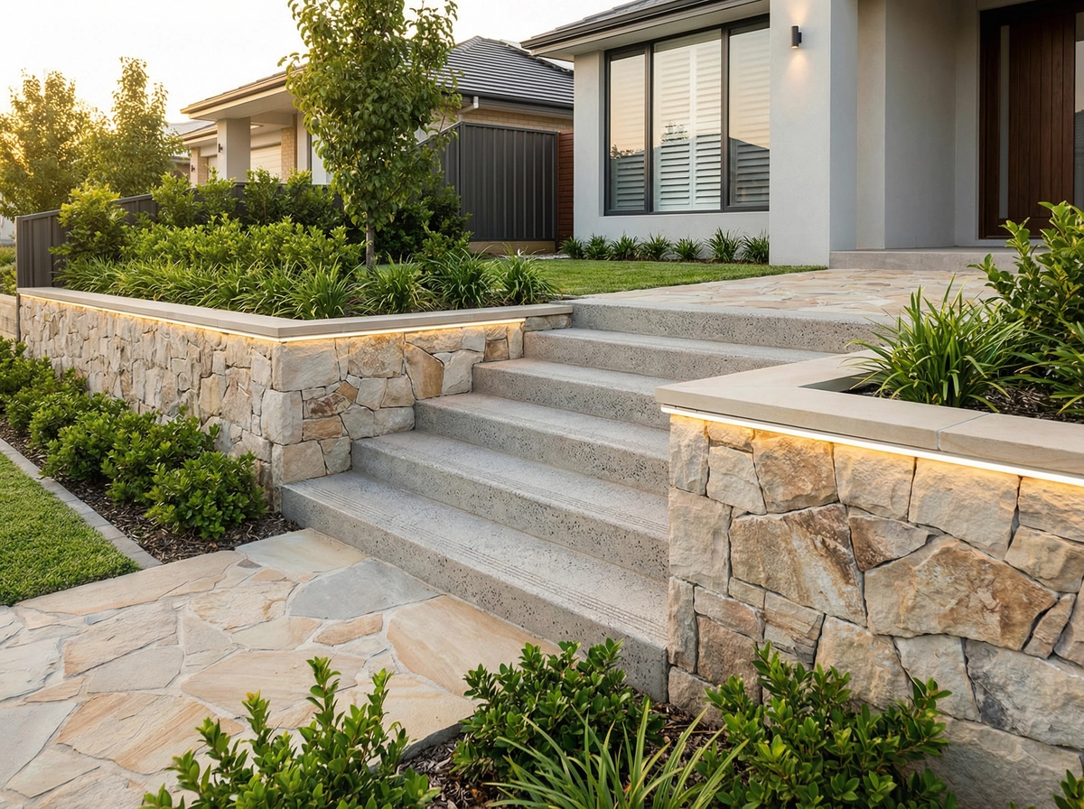 Schody betonowe zewnętrzne - trwałość i styl